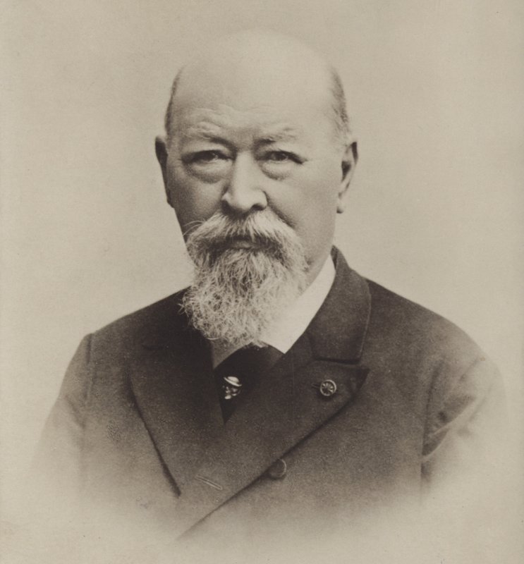 Portrett av Franz von Soup av Austrian Photographer