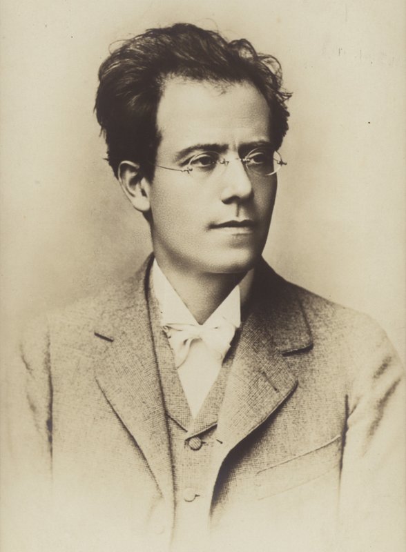 Portrett av Gustav Mahler av Austrian Photographer