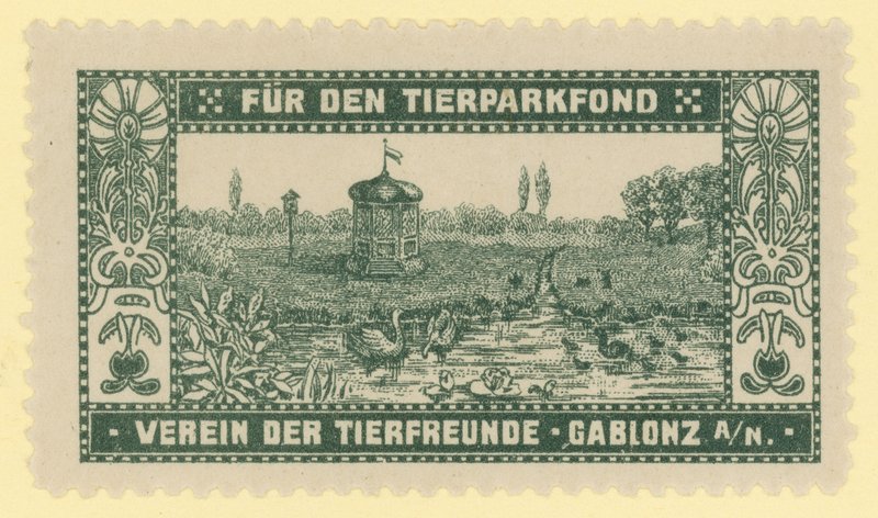 Dyrehagefond, Gablonz, Böhmen av Austrian School