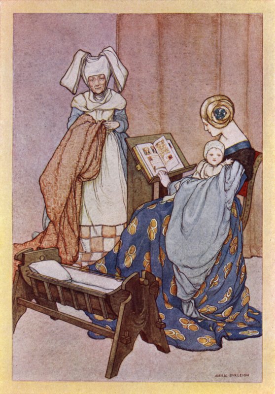 John Keats: Epistel til George Keats (litho-farge) av Averil Mary Burleigh