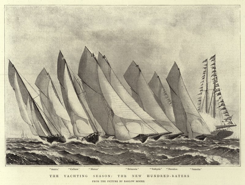 Yachtsesongen, de nye hundre-rangerne av Barlow Moore