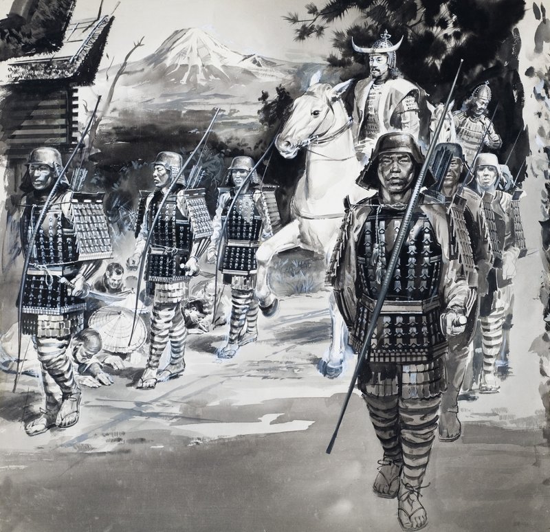 Asiatiske krigere av Barrie Linklater