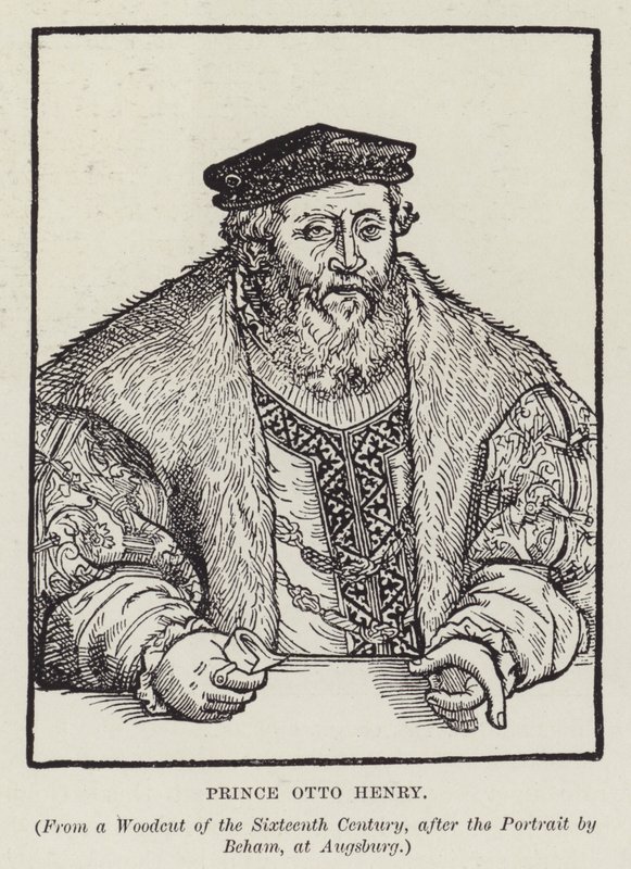 Otto Heinrich, kurfyrst Pfalz av Barthel after Beham
