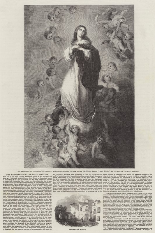 Murillos fra Soult Gallery av Bartolomé Esteban Murillo