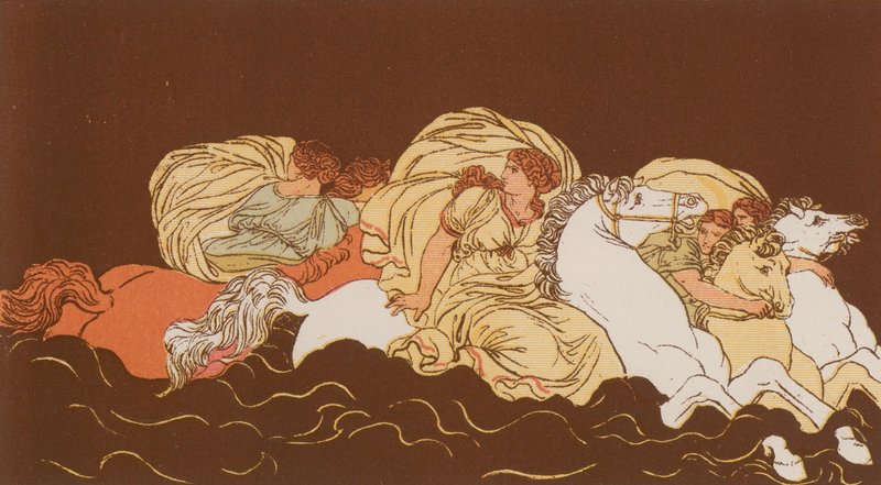 Cloelia og hennes følgesvenner av Bartolomeo Pinelli