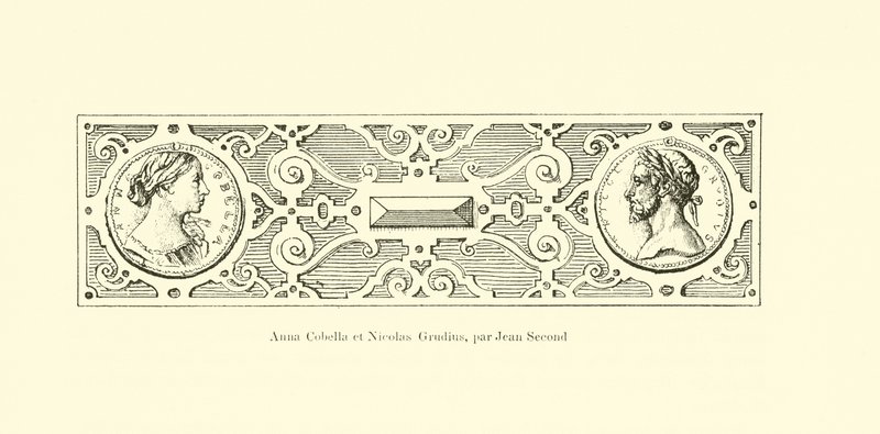 Anna Cobella og Nicolaus Grudius av Belgian School