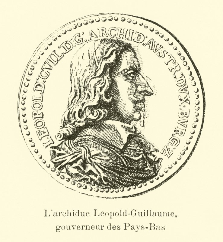 Erkehertug Leopold Wilhelm av Østerrike, guvernør i Nederland av Belgian School