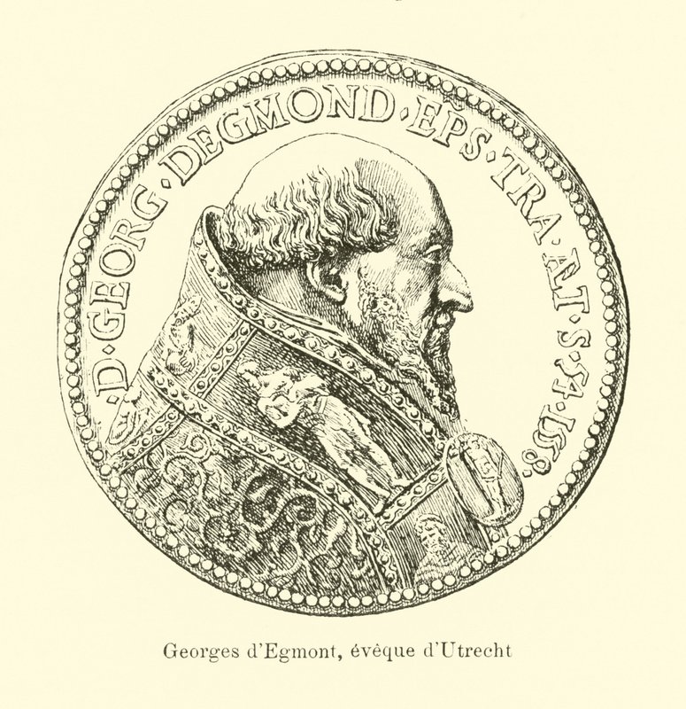 George van Egmond, biskop av Utrecht av Belgian School
