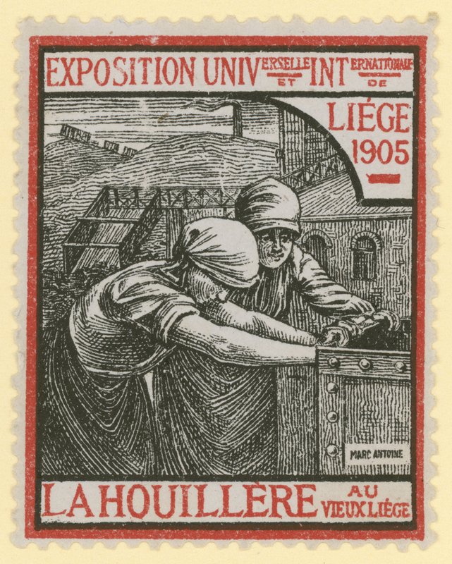 Internasjonal utstilling, Liege, 1905 av Belgian School