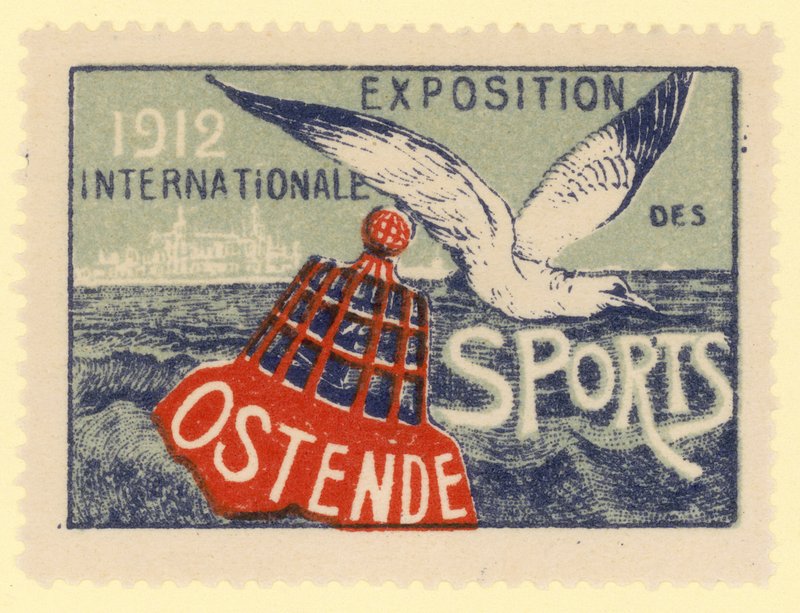 Internasjonal sportsutstilling, Oostende, Belgia, 1912 av Belgian School