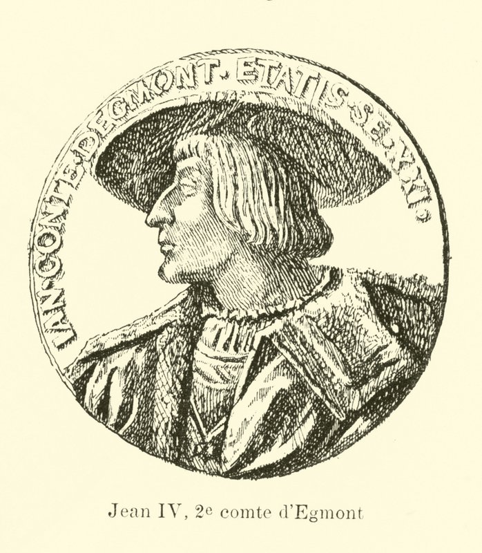 Johannes IV av Egmont, 2. greve av Egmont av Belgian School