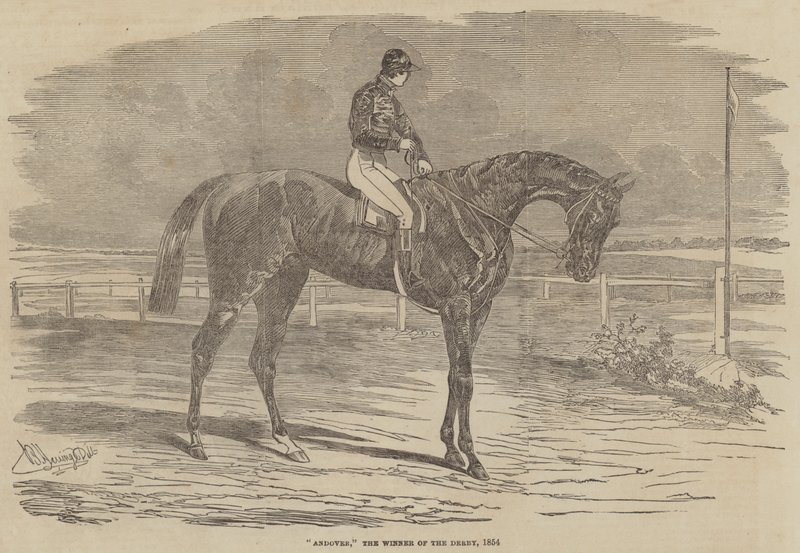 Andover, vinneren av derbyet, 1854 av Benjamin Herring