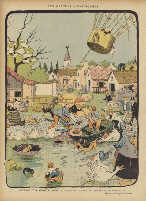Illustrasjon for Le Rire av Benjamin Rabier