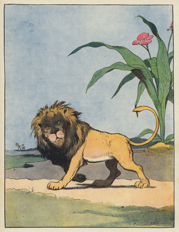 Løve av Benjamin Rabier