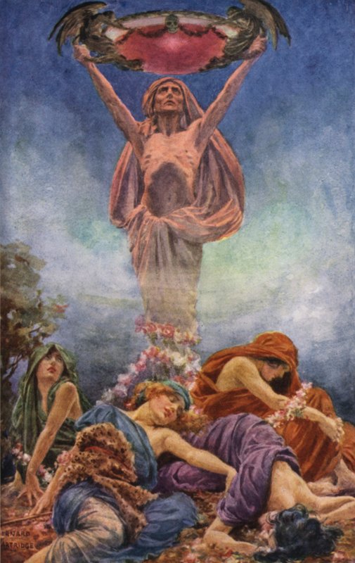 Scene fra Rabbi Ben Ezra av Robert Browning av Bernard Partridge