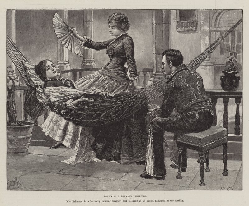 The Crusade of the Excelsior, av Bret Harte av Bernard Partridge