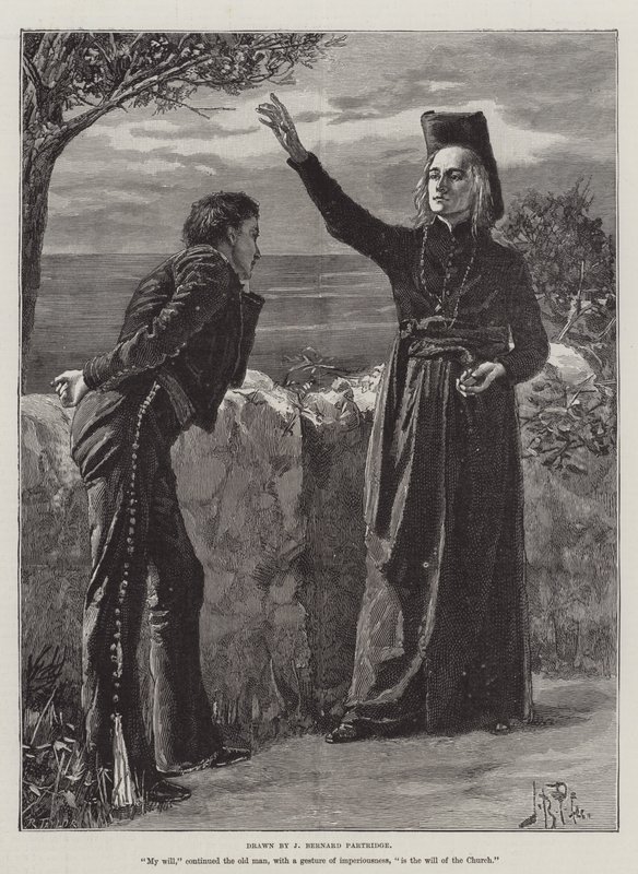 The Crusade of the Excelsior, av Bret Harte av Bernard Partridge