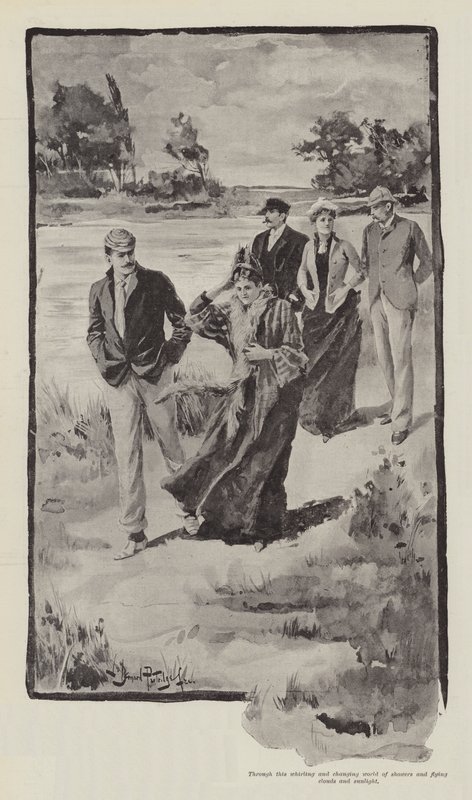 The Strange Adventures of a House-Boat, av William Black av Bernard Partridge