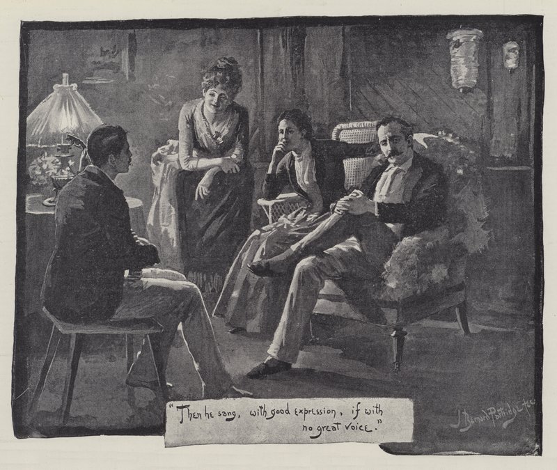 The Strange Adventures of a House-Boat, av William Black av Bernard Partridge