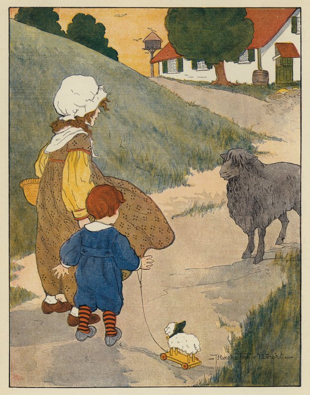 Eller, eller, svarte får av Blanche Fisher Wright