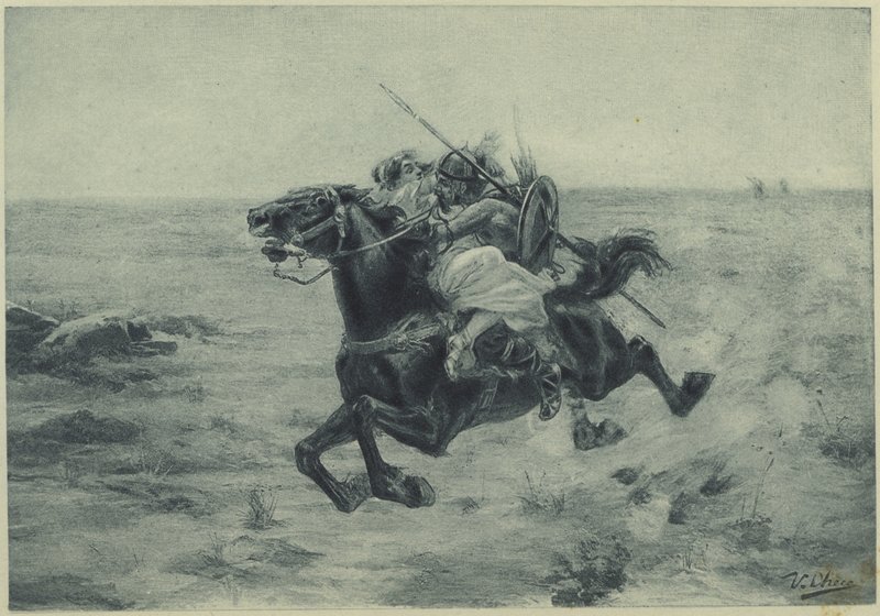 Bortføringen (fotogravyr) av Bramtott