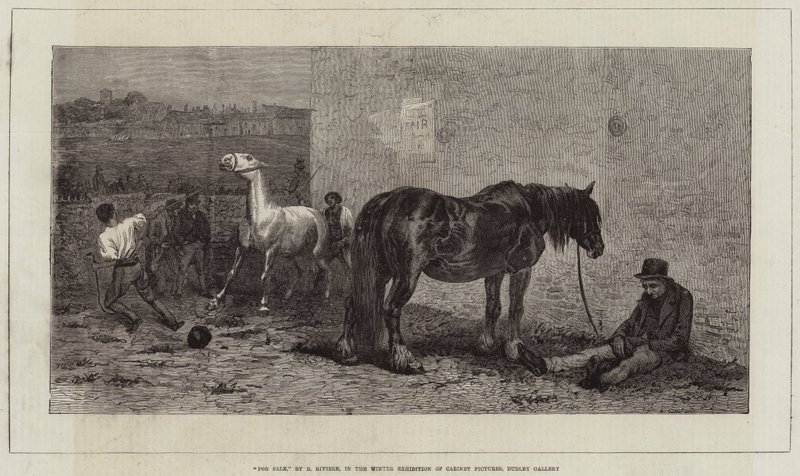 Til salgs av Briton Riviere