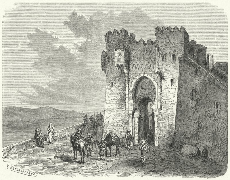 Puerta del Sol i Toledo av Bruno Heinrich Strassberger