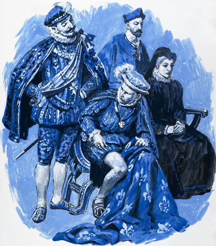Frans II av Frankrike og hertugen av Guise av C.L. Doughty