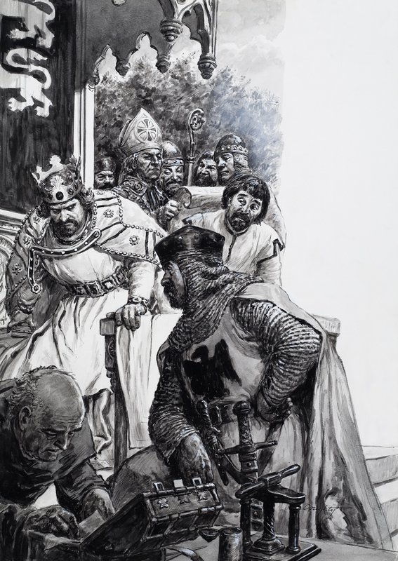John Lackland, «Den lille tyrannen» av C.L. Doughty