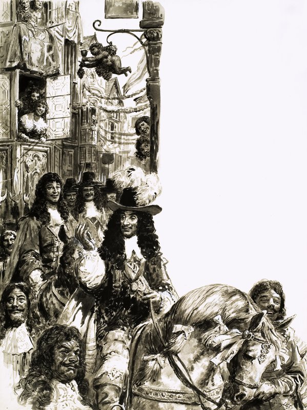 Mektige monarker: Karl II av C.L. Doughty