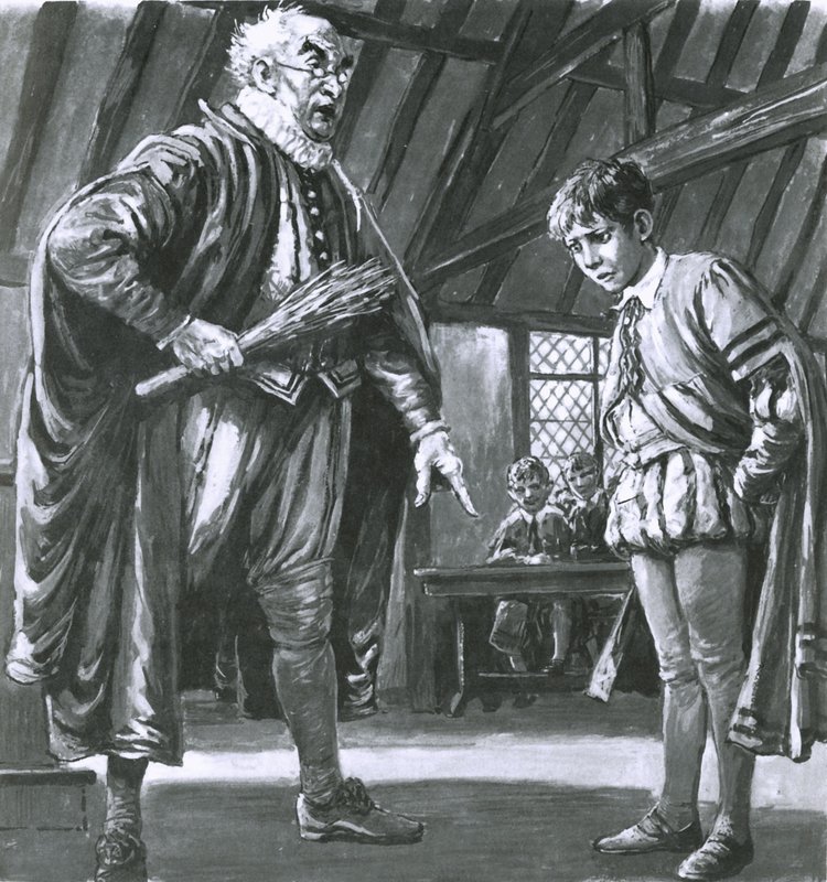 Shakespeare ble disiplinert som gutt av C.L. Doughty