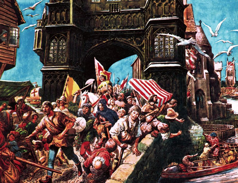 Bondeopprøret i 1380 av C.L. Doughty