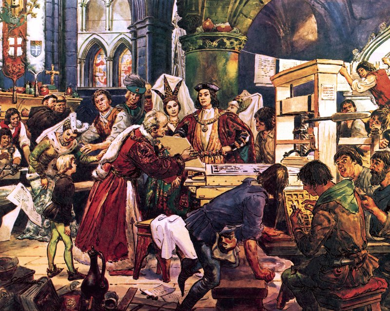 William Caxton – Englands første trykker av C.L. Doughty