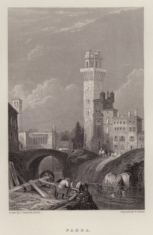 Padua (farge litho) av C. (after) Stanfield
