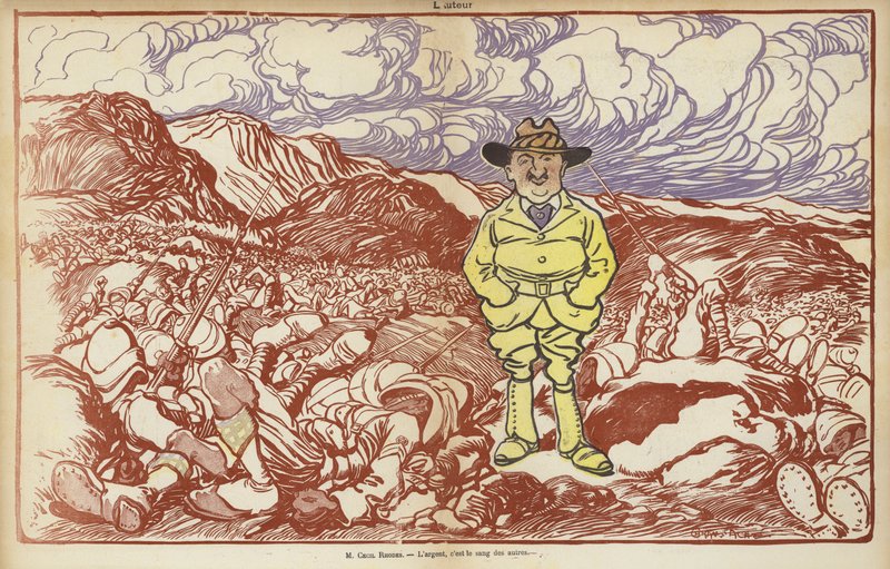 Cecil Rhodes, illustrasjon for Le Rire av Caran d Ache