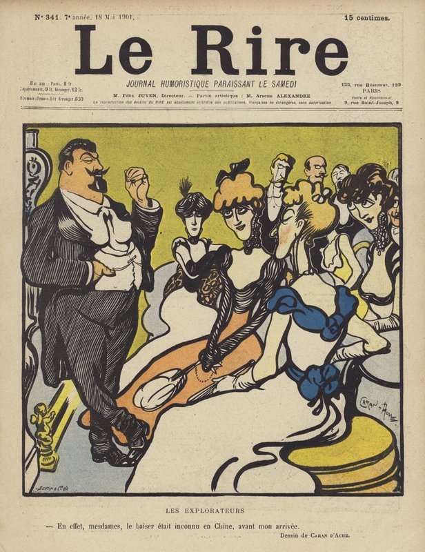 Illustrasjon for Le Rire av Caran d Ache