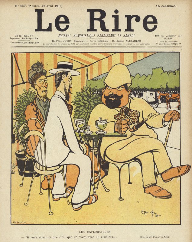 Illustrasjon for Le Rire av Caran d Ache