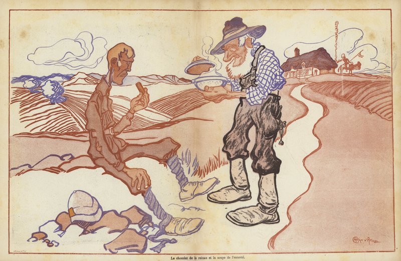 Illustrasjon for Le Rire av Caran d Ache