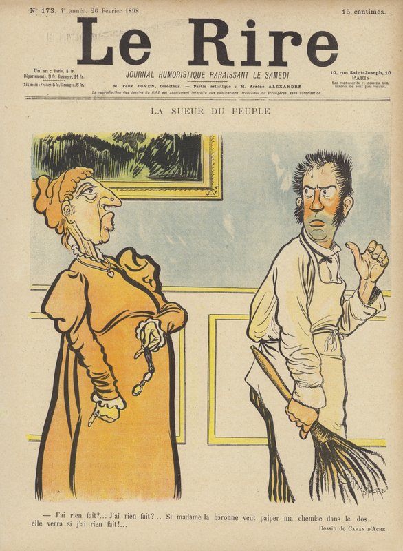 Illustrasjon for Le Rire av Caran d Ache