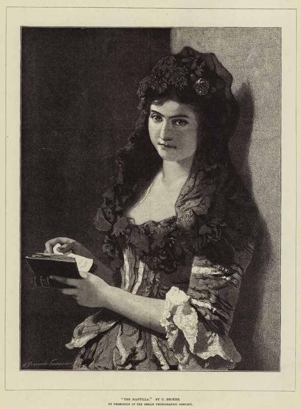 Mantillaen av Carl Ludwig Friedrich Becker