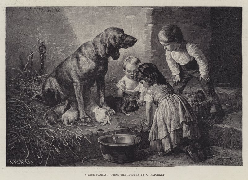 En hyggelig familie av Carl Reichert