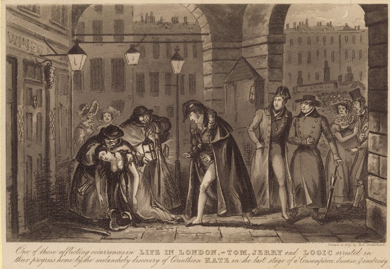 En av disse plagsomme hendelsene i Life in London av Carl Georg Adolph Hasenpflug