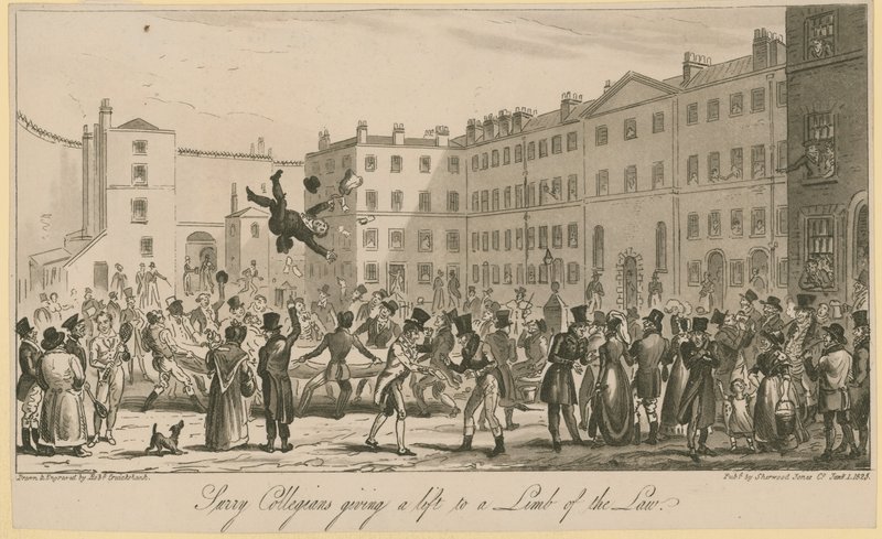 Surry Collegians gir et løft til en lem av loven av Carl Georg Adolph Hasenpflug