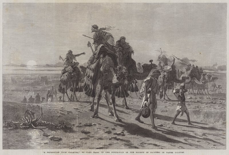 En avgang fra Palmyra av Carl Haag