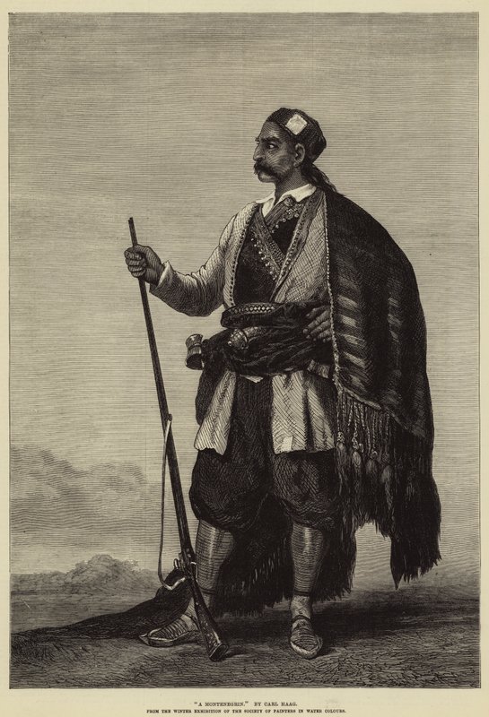 En montenegrinsk av Carl Haag