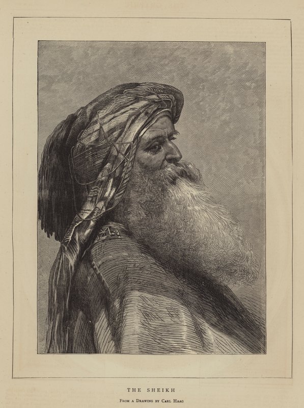 Sjeiken av Carl Haag