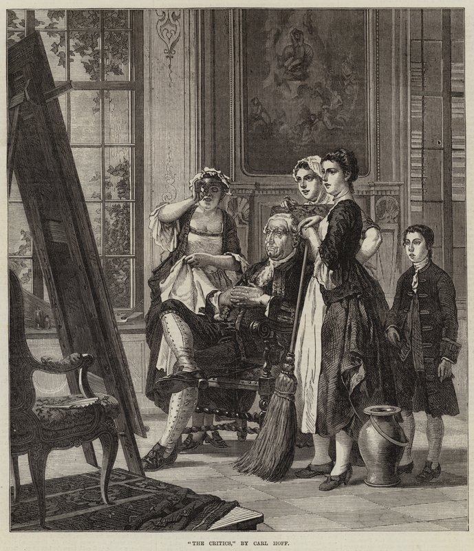 Kritikerne av Carl Heinrich Hoff