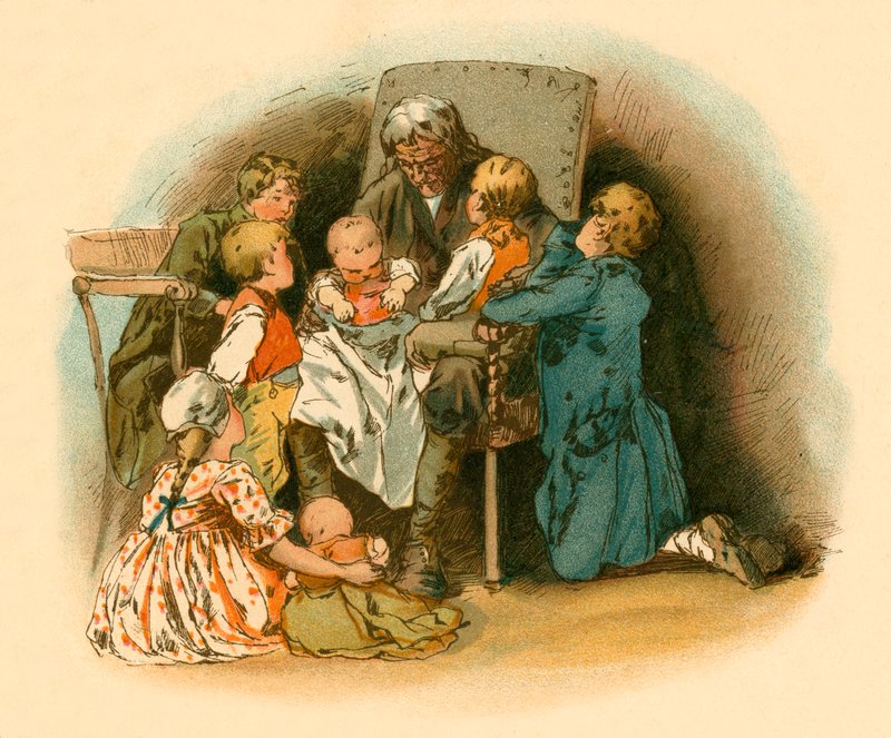 Robinson Crusoe hjemme igjen av Carl Marr