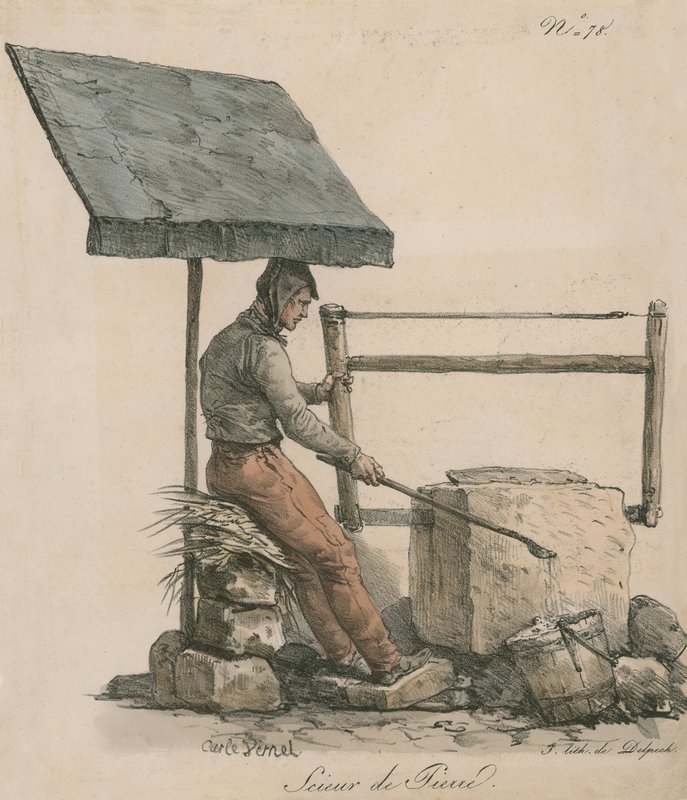 Stone Sawyer av Carle Vernet