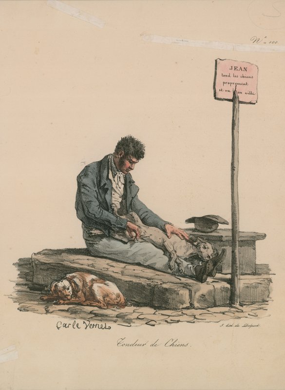 Hundeklipper av Carle Vernet